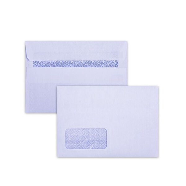 LEO C6 Window Envelopes – White 25 Pack