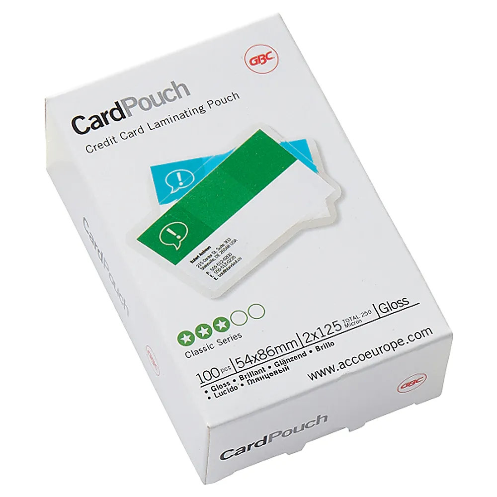 GBC Laminating Pouches - Image 1