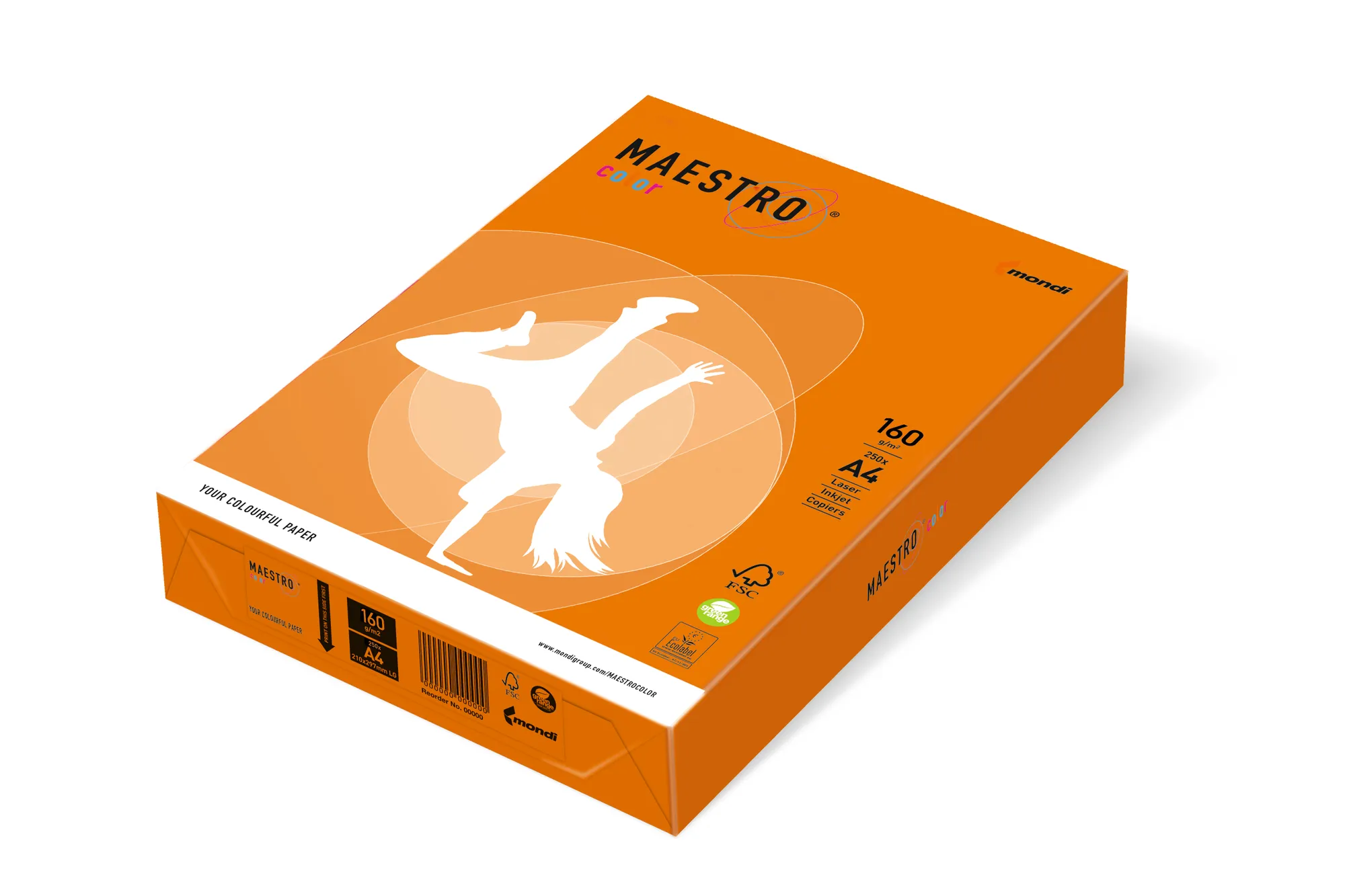 Maestro Color 160gsm Deep Board Tints A4 - Image 1