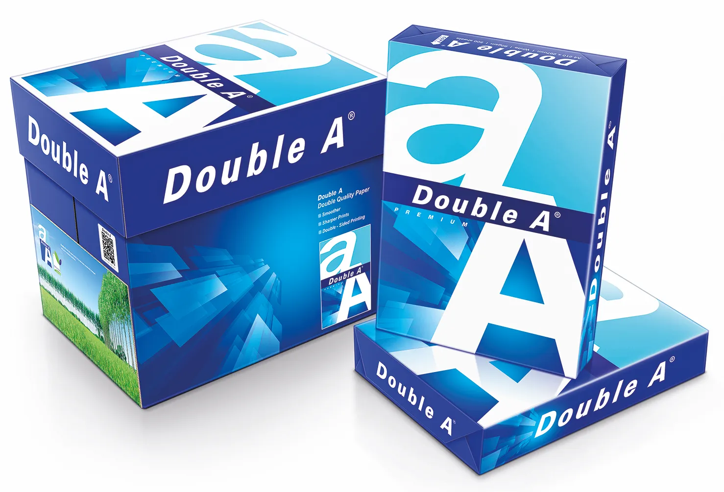 Double A 80gsm Premium Multi Functional Bond Paper A4 - Image 1