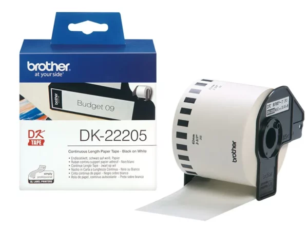 Label DK Brother Thermal Wht 62x30.48