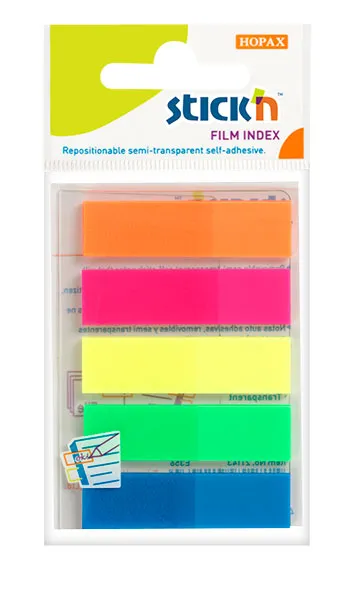 Stick 'n™ Film Index Tabs 45mmx12mm 25 Sheets