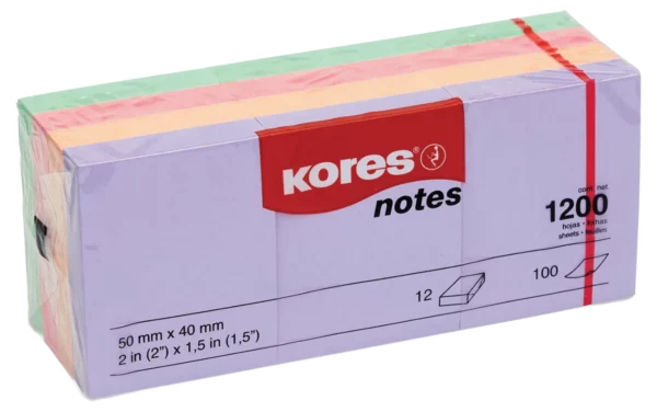 Kores Notes 40mm 100 Sheet