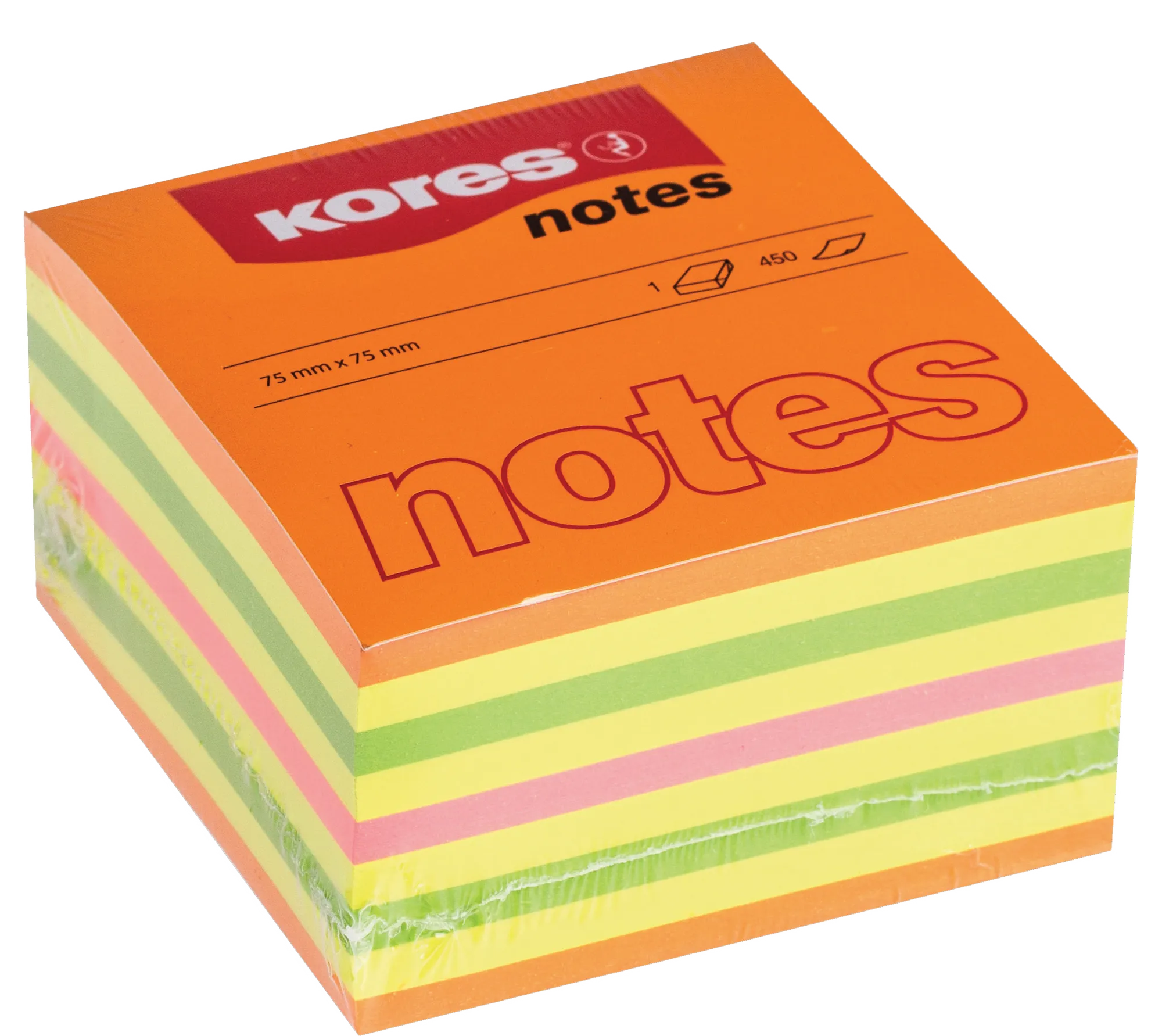 Kores Notes 75mm 450 Sheet - Image 1