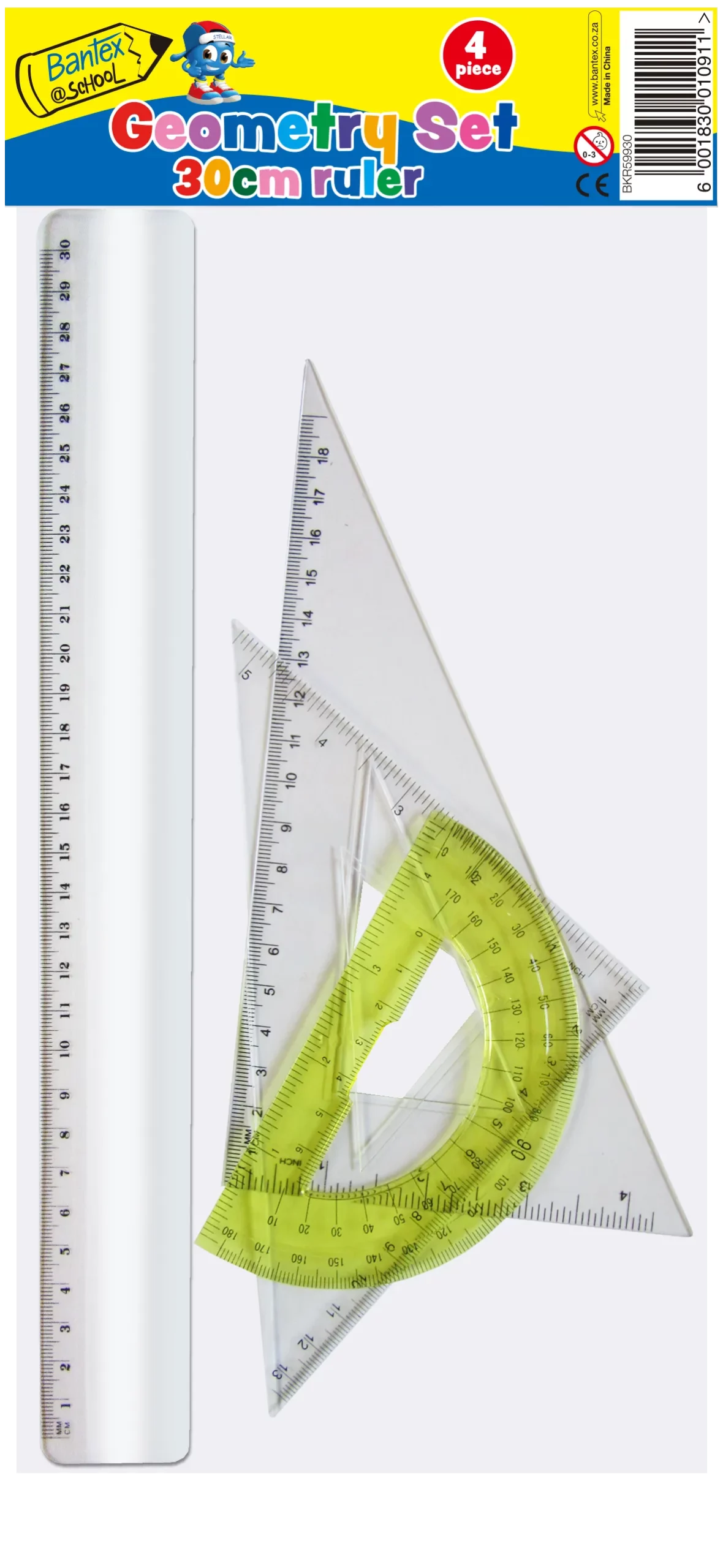 Bantex @ School Geometry Set 250ml - Image 1