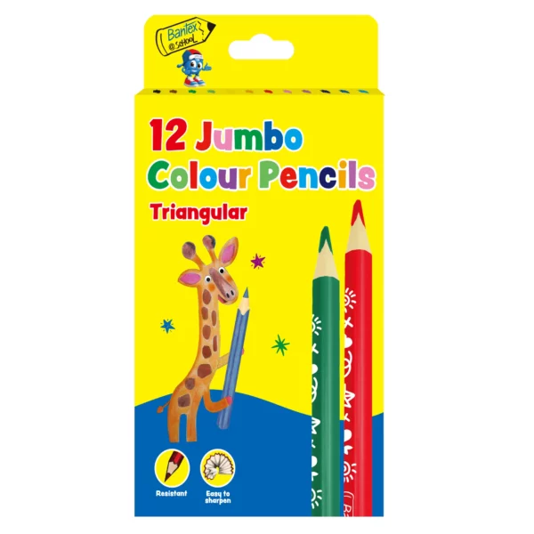 Bantex Jumbo Triangular Pencils 5.0mm