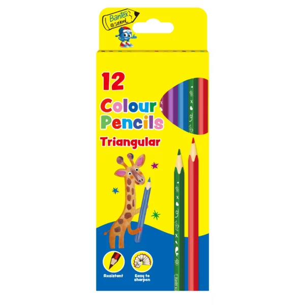 Bantex Pencil Crayons 12 Pack