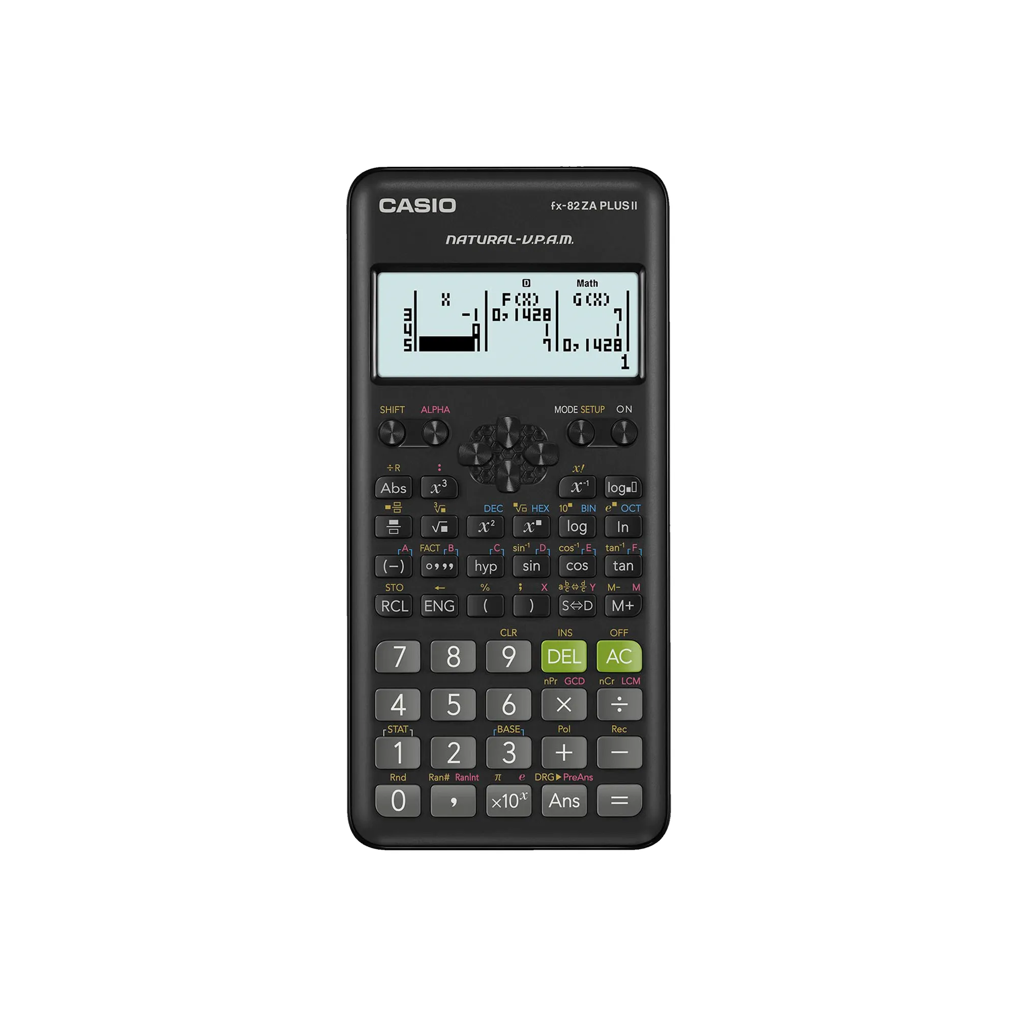 Casio Fx82za Plus ii Scientific Calculator - Black - Image 1