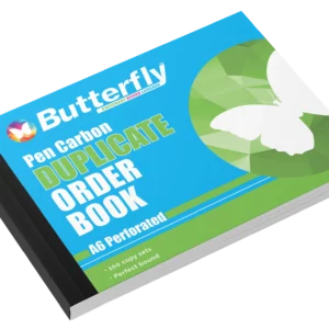 Butterfly Pen Carbon Books A6 100 Pack A6L 100 Sets - Image 2