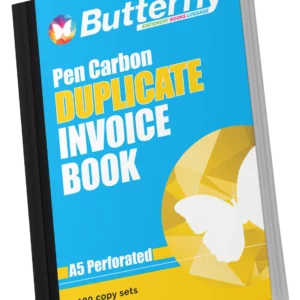 Butterfly Pen Carbon Books A5 100 Pack A5 100 Sets - Image 2
