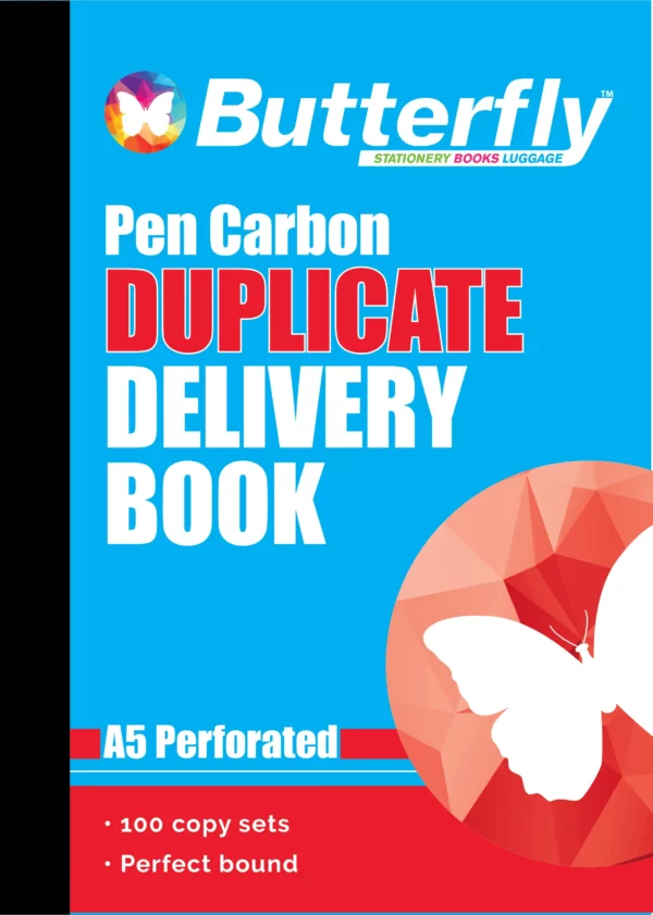 Butterfly Pen Carbon Books A5 100 Sets