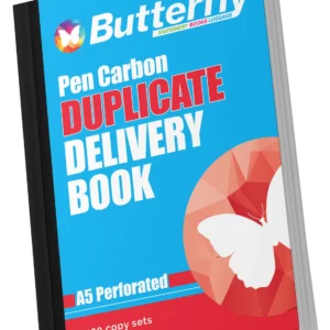 Butterfly Pen Carbon Books A5 100 Sets - Image 1