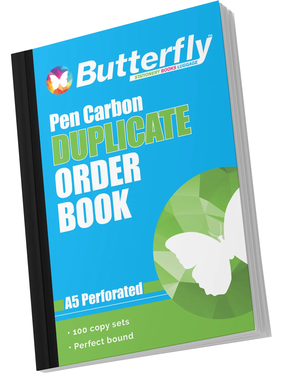 Butterfly Pen Carbon Books A5 100 Sets - Image 2