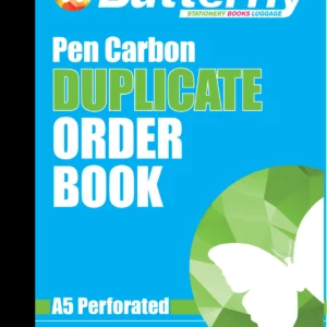Butterfly Pen Carbon Books A5 100 Sets - Image 1