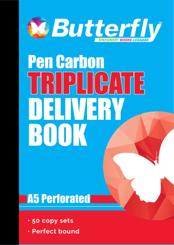 Butterfly Pen Carbon Books A5 50 Sets