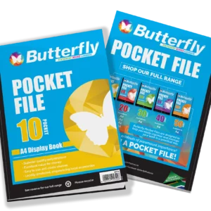 Butterfly Display Books  10 Pocket Superior Quality - Image 2