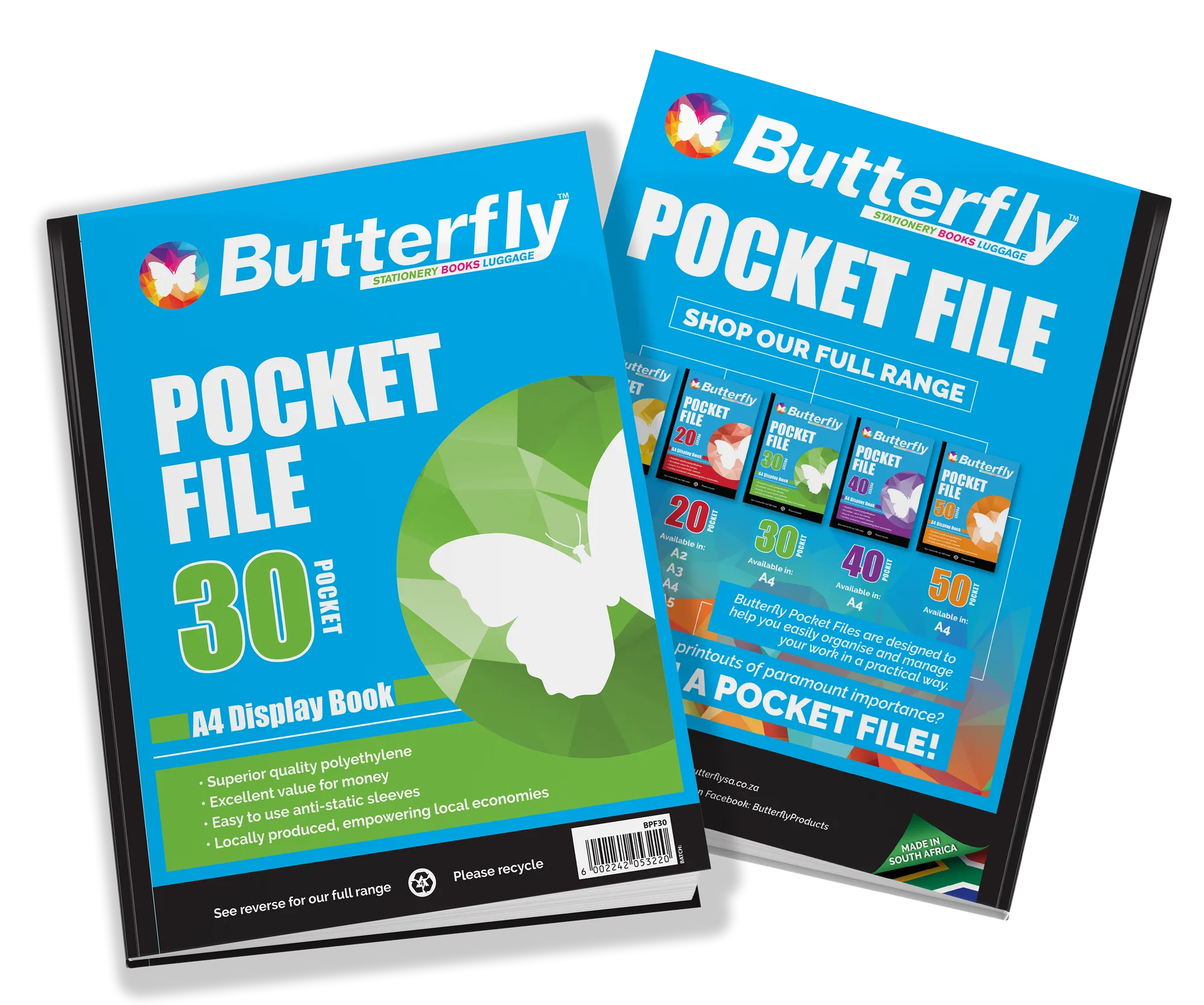 Butterfly Display Books  30 Pocket Superior Quality - Image 2