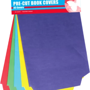 Butterfly 80gsm Pre-cut Paper Book Covers A5 Bright 10 Pack - Image 2