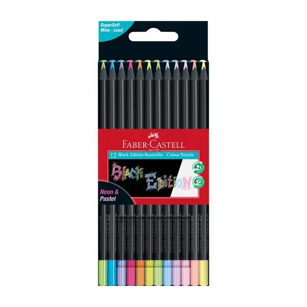 Faber-Castell Black Edition Coloured Pencils