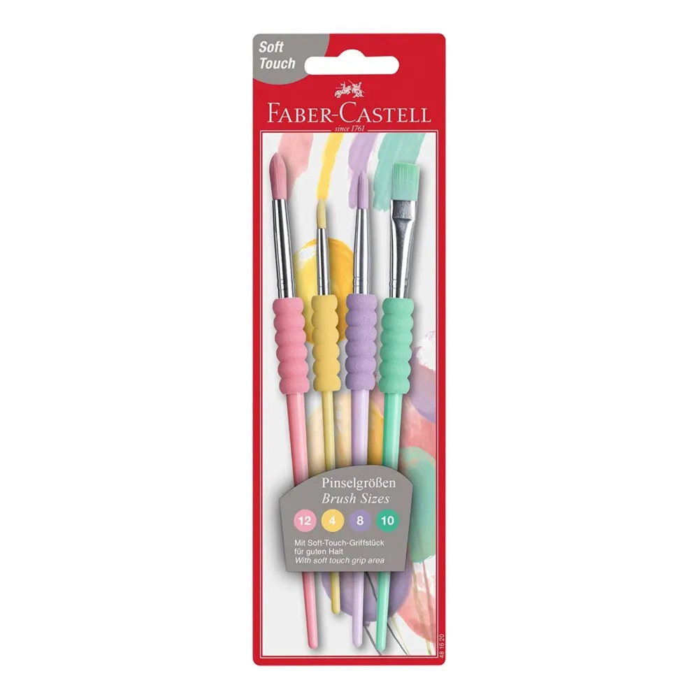 Brushes Soft Touch 481012 FaberCastell - Image 1