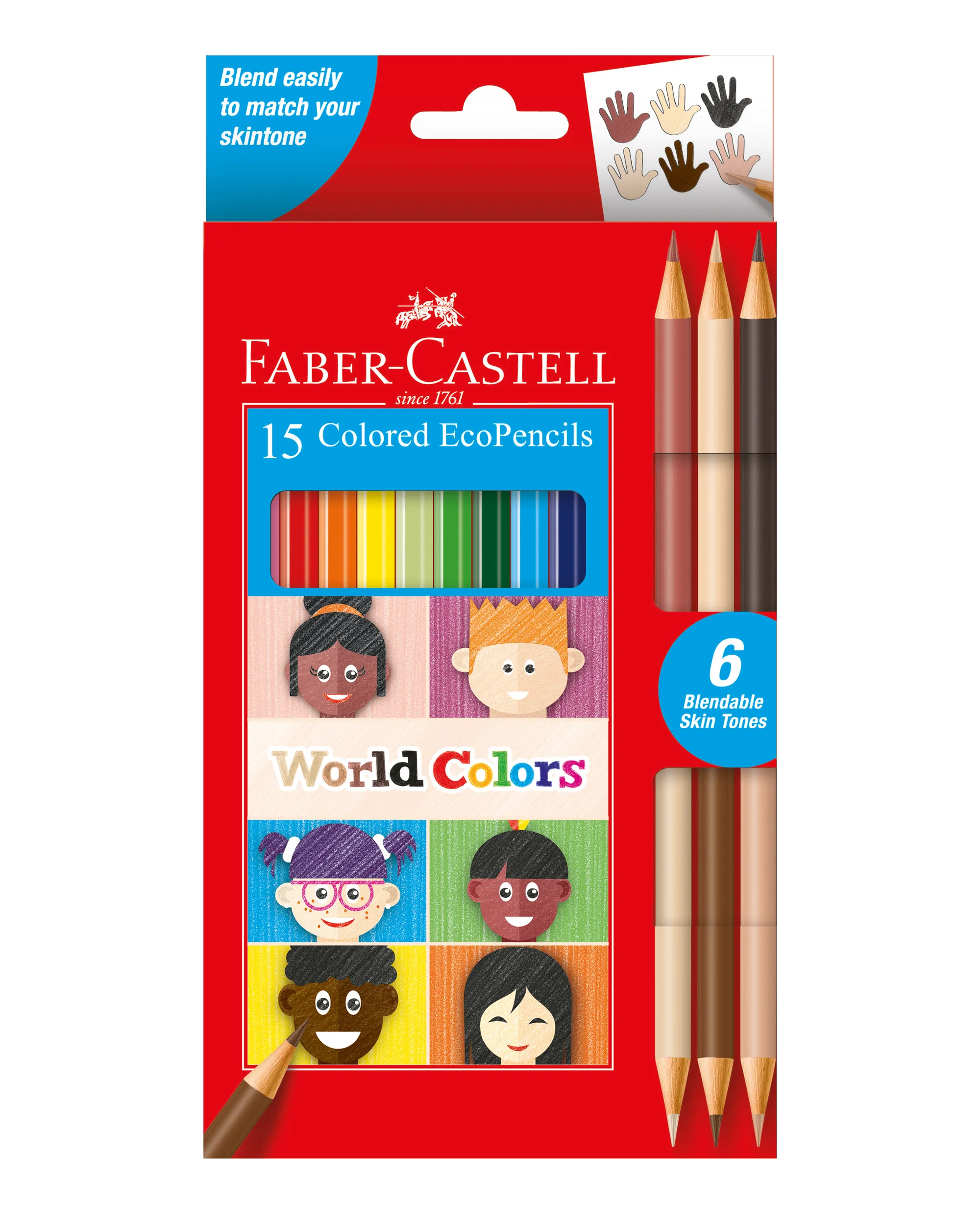 Faber Castell World Colours Ecopencils - Image 1