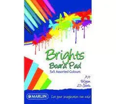 Marlin Board Pad Bright 25 Sheets