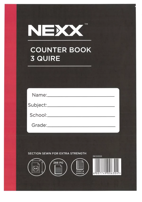 A4 Counter Books