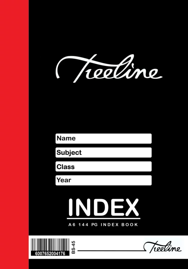 Index Books A6