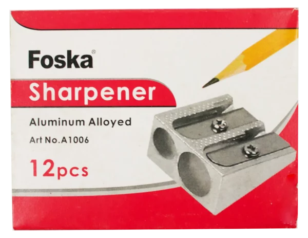 Double-hole Metal Pencil Sharpener