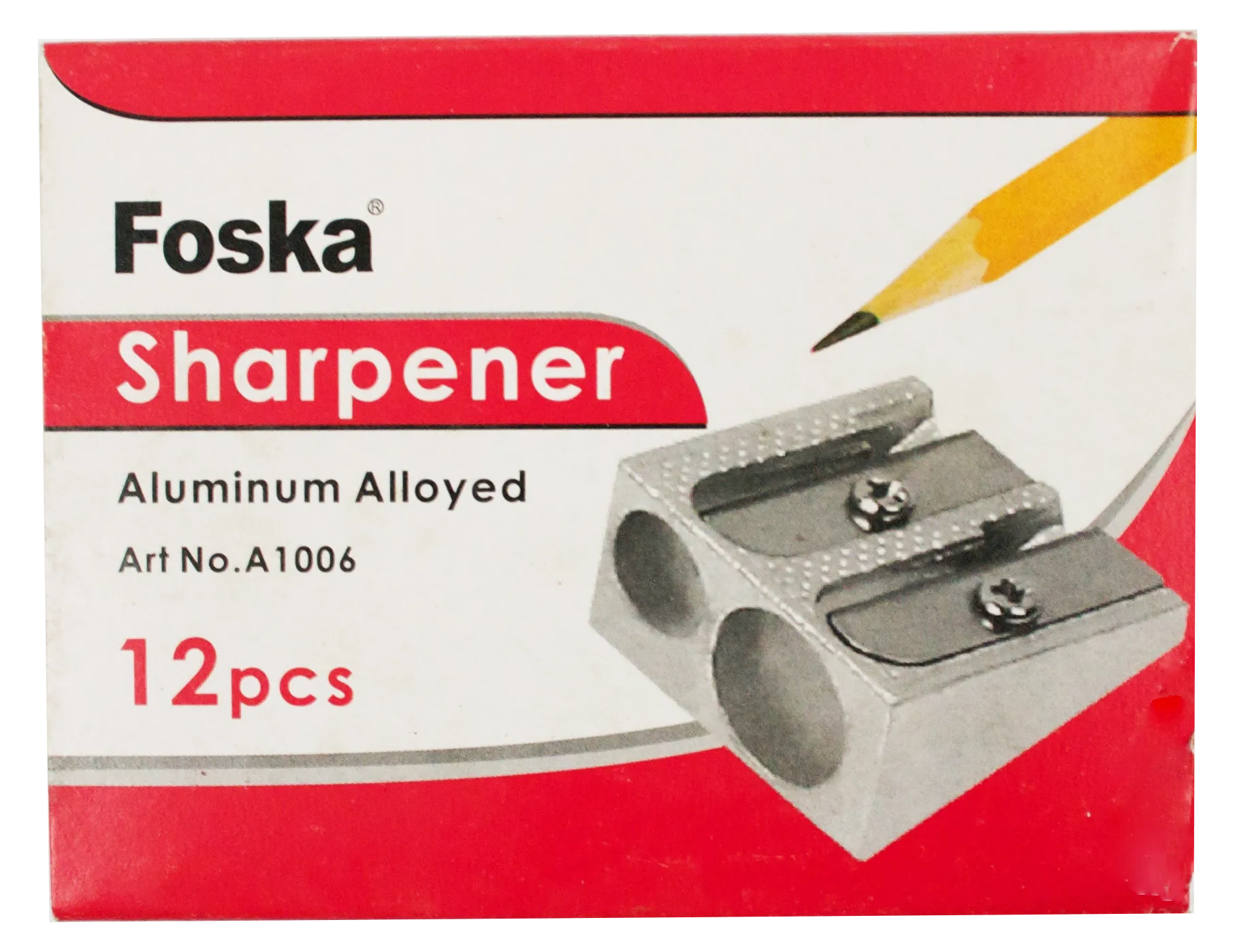 Double-hole Metal Pencil Sharpener - Image 1