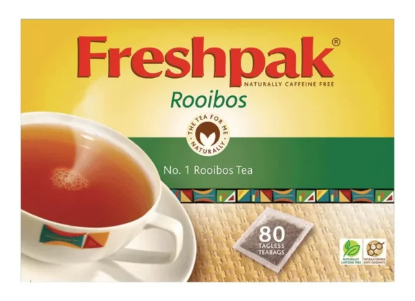 Freshpak Rooibos Tea Bags Tagless – 80 Pack