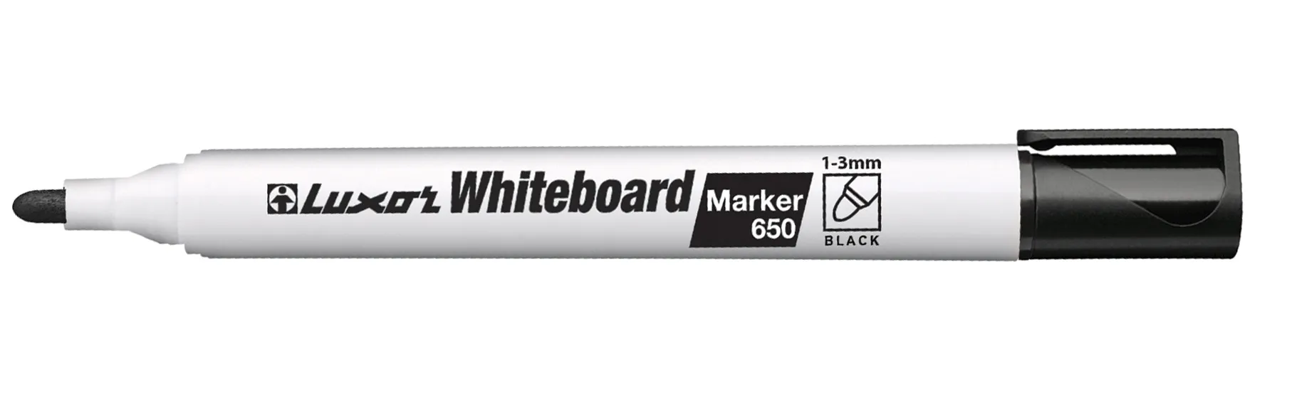 Luxor 650 Whiteboard Markers 3mm - Image 1