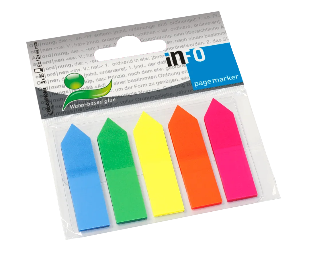 Info Arrow Page Markers 50mm - Image 1