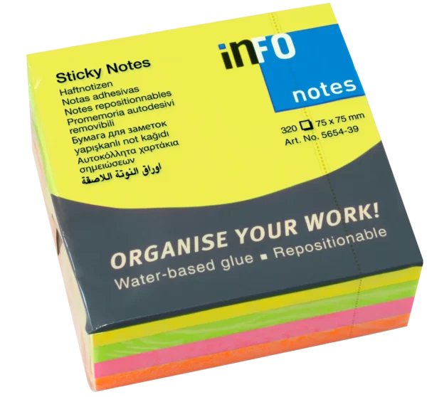 Info Sticky Notes 320 Sheets