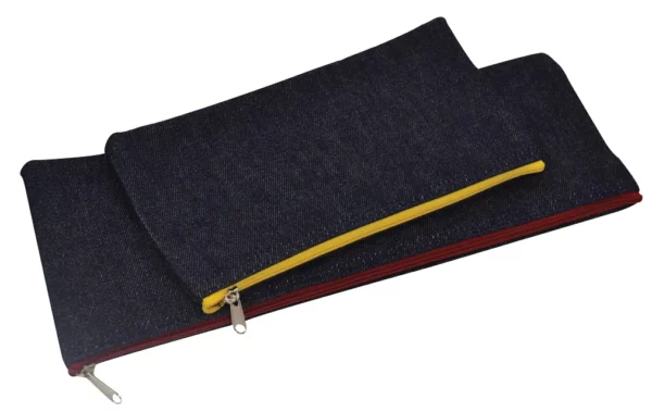 Denim Pencil Bags 22cm