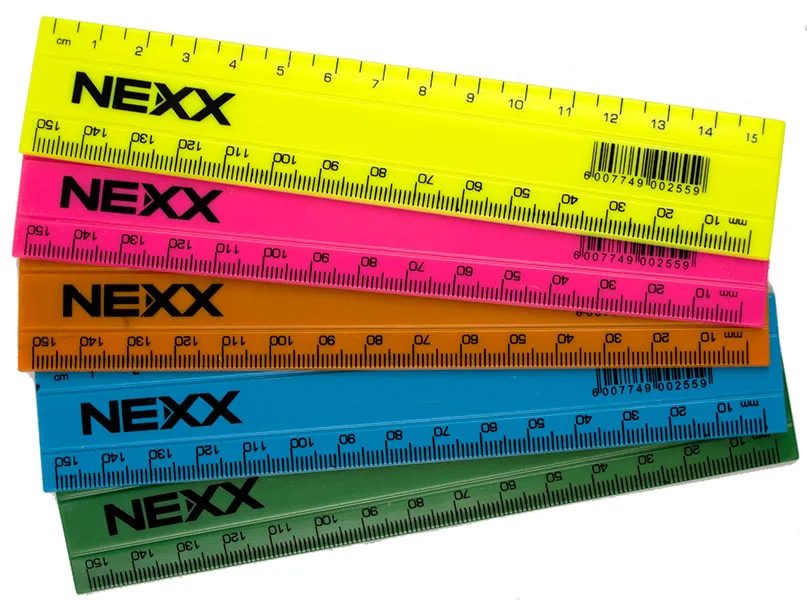 Nexx Plastic Ruler 15cm - Image 1