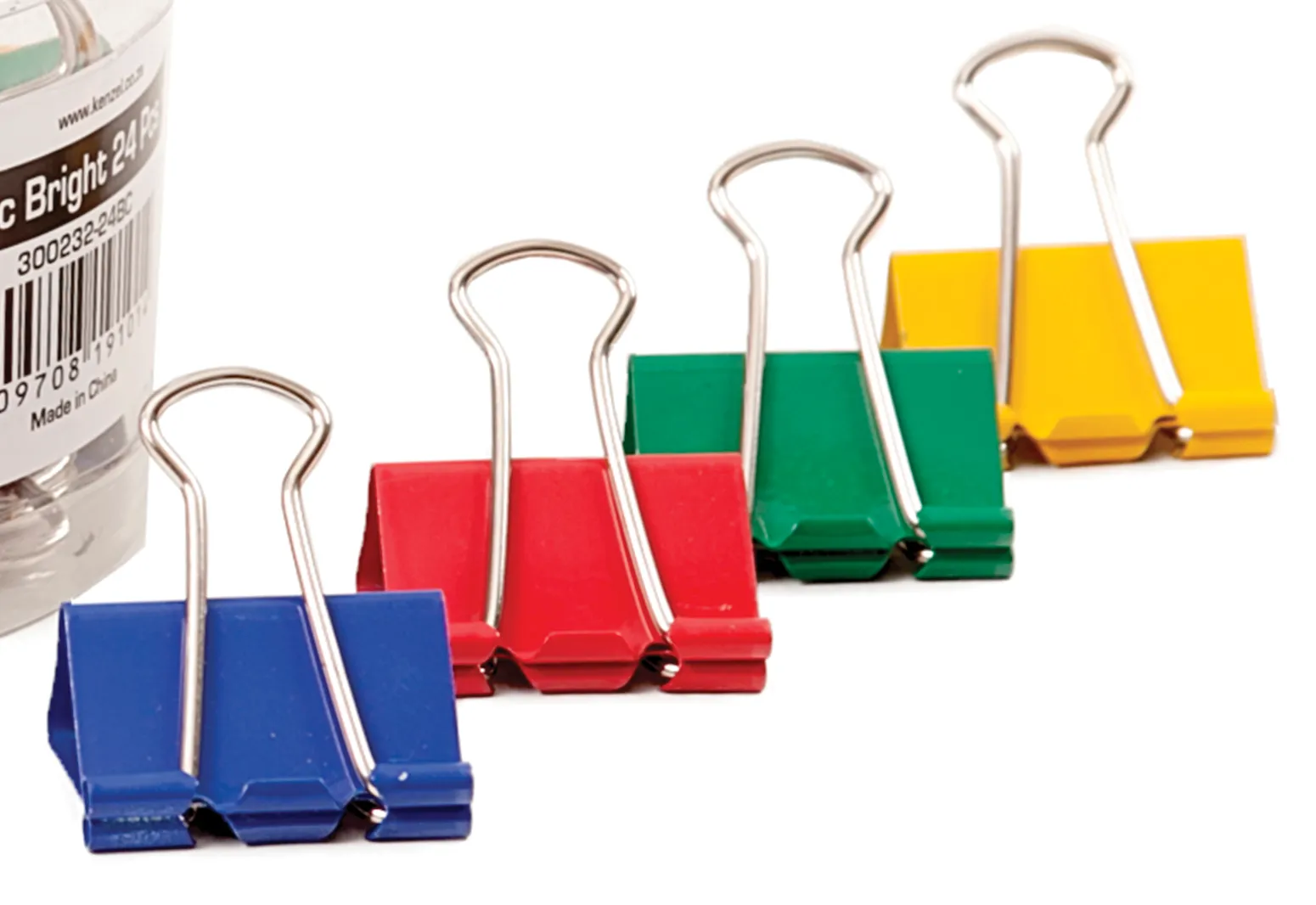Kenzel Foldback Clips 19mm Bright 40 Pack - Image 2