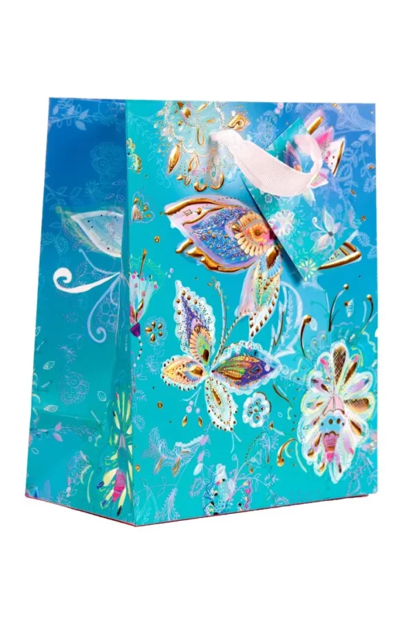 Gift Bag Kenzel Medium Paisley Butterfly