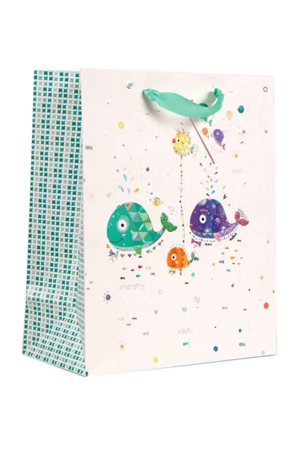 Kenzel Large Gift Bag – Baby Whale
