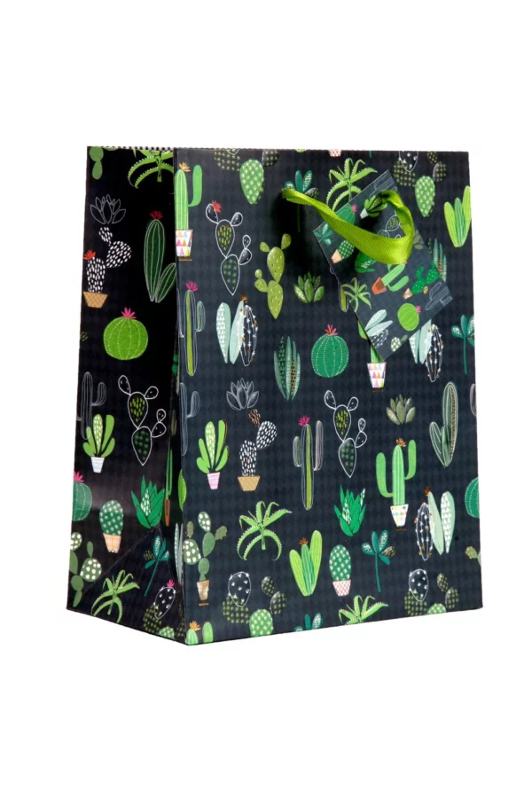 Gift Bag Kenzel Medium Cactus