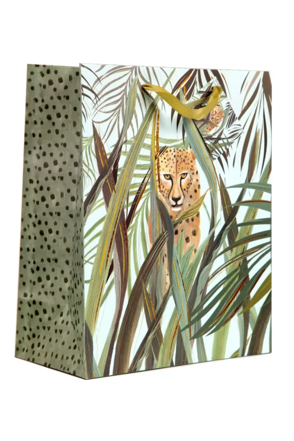 Kenzel Large Gift Bag – Cheetah