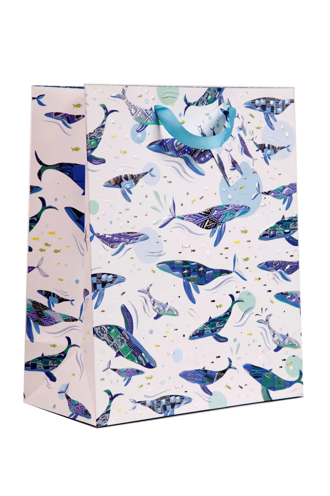 Kenzel Large Gift Bag – Blue Whale - Image 1