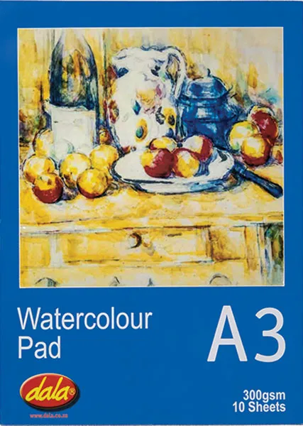 Dala Watercolour Pads A3 10 Sheets
