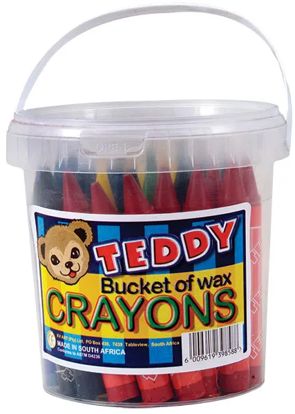 Teddy B8 and B70 Wax Crayons Assorted 70 Pack