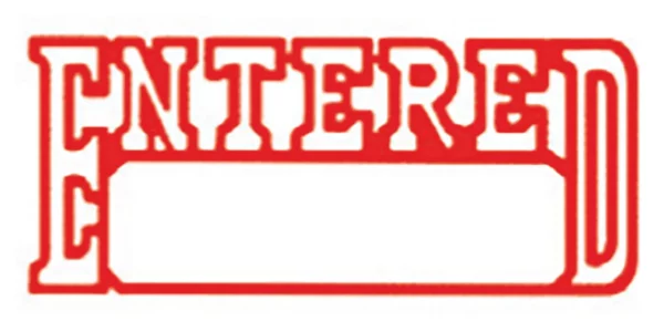 XStamper Ink Stamp Vx 40mm Red