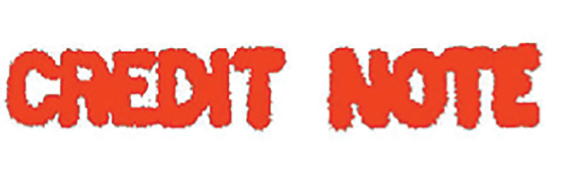 XStamper Ink Stamp Vx 40mm Red - Image 1