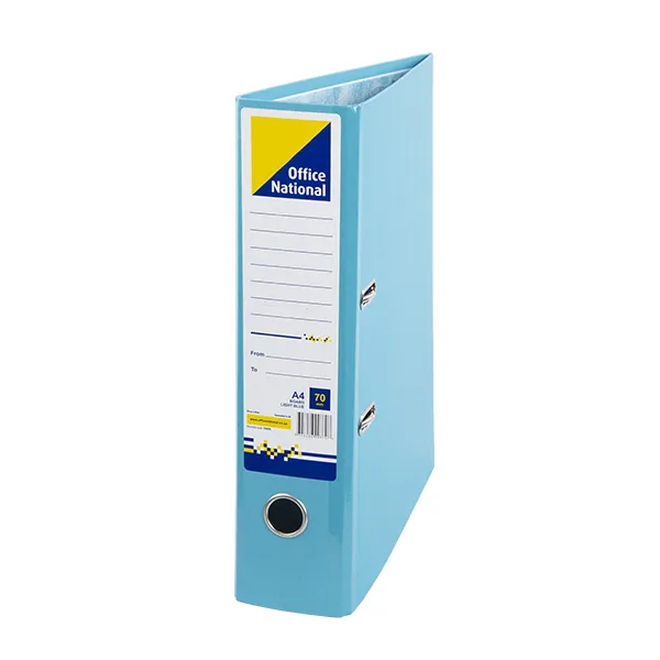 ON A4 Board Lever Archive File 70mm Blue