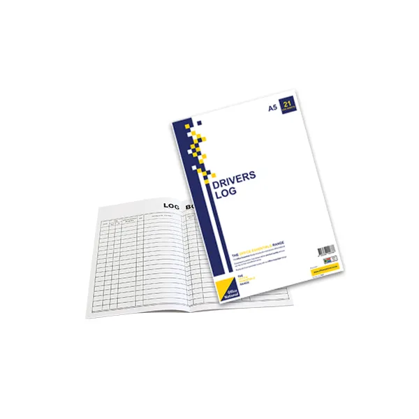 Office National Driver's Log Book A5
