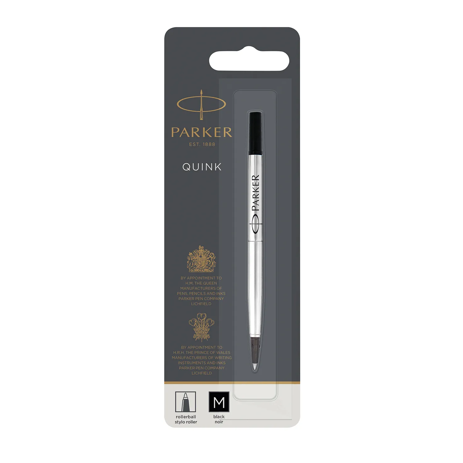 Parker Pen Refills Medium Black 0.7mm - Image 2