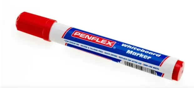 Penflex Marker Whiteboard Red - Image 1